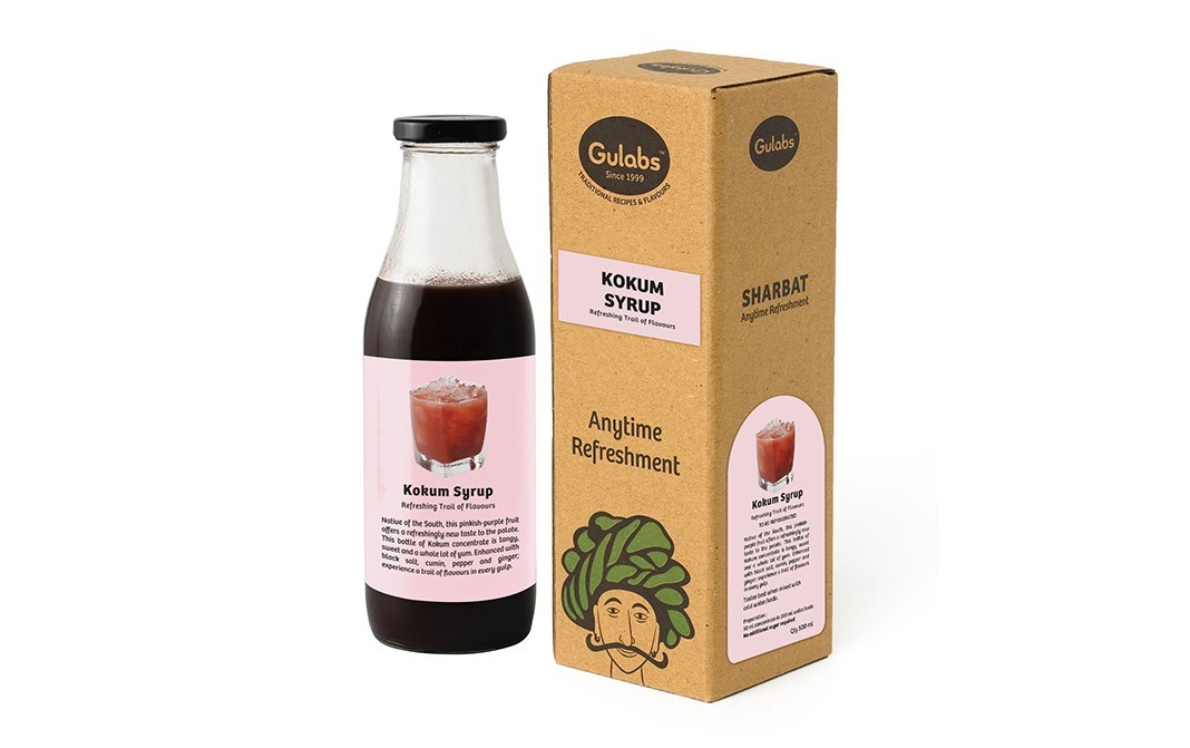 Gulabs Kokum Syrup    Bottle  500 millilitre